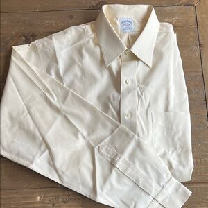 Brooks Brothers Ivory Dress Shirt